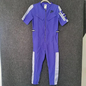 The Nike Big Kids' Sportswear KP Union Blue/White Suit (looks purple to me)